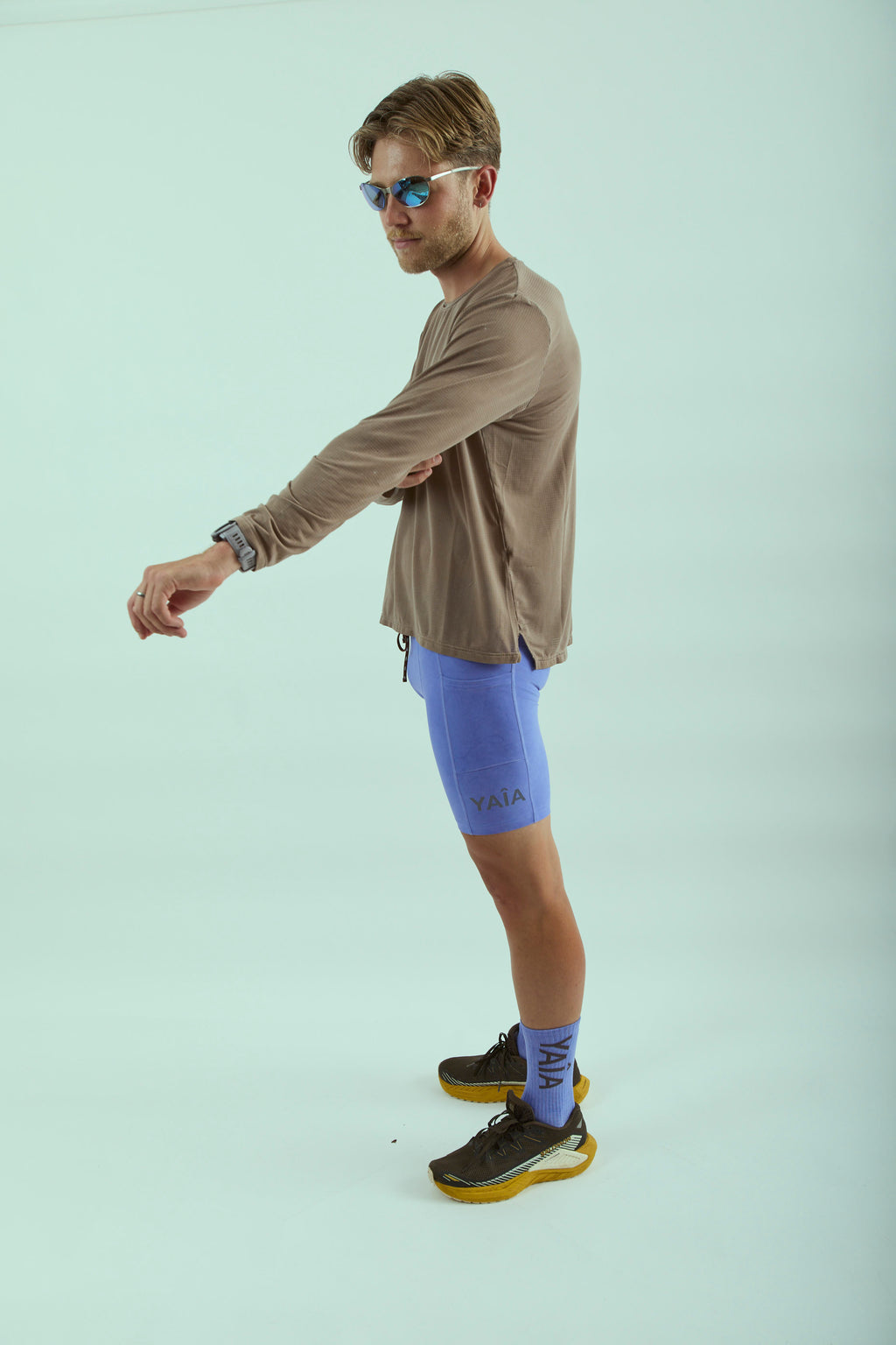 Ultralight Tec Long Sleeve Tee CACAO