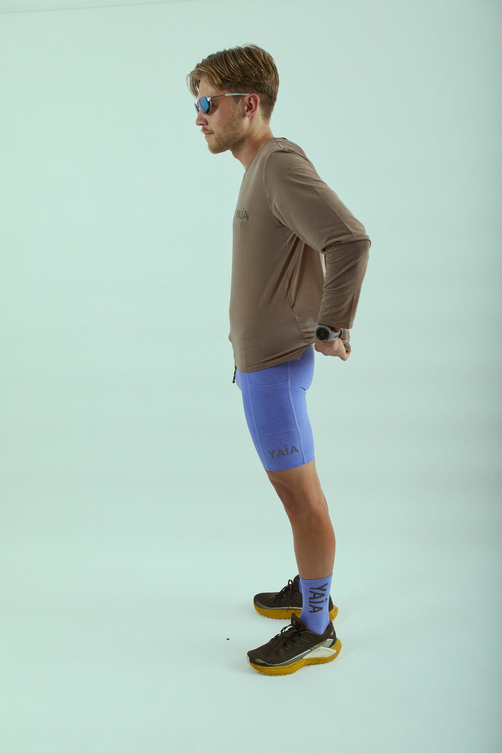 Ultralight Tec Long Sleeve Tee CACAO