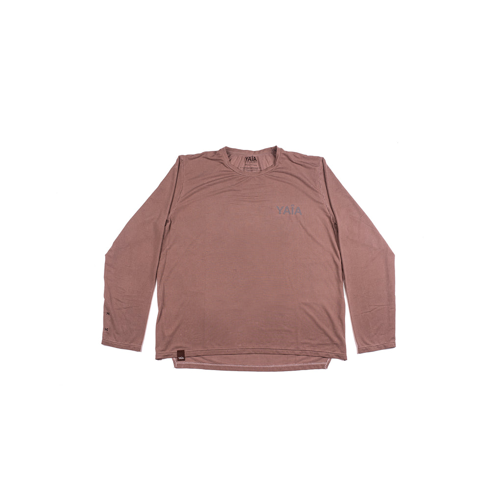 Ultralight Tec Long Sleeve Tee W CACAO